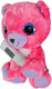 Lumo stars lumo get well pink bear with thermometer - classic - 15cm