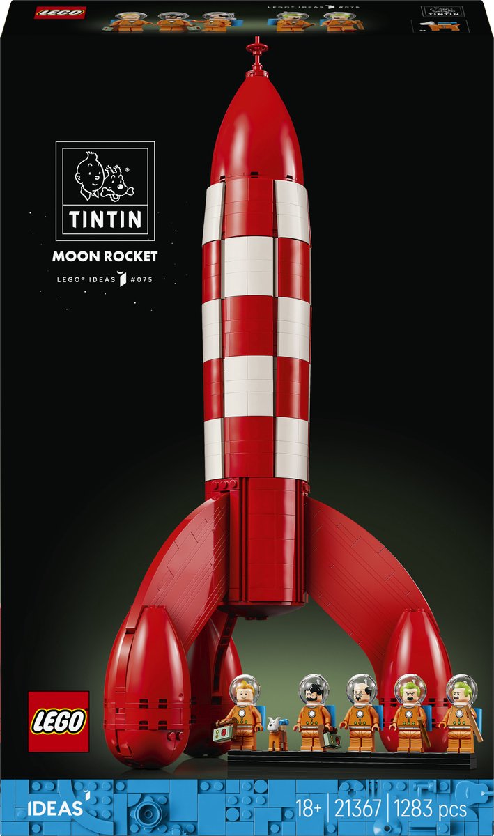 Chargez l'image dans la visionneuse de la galerie, Lego ideas tintin maanraket - 21367

