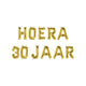 Paperdreams folie ballon slinger - hoera 30 jaar