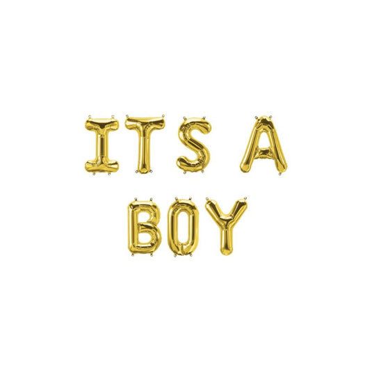 Paperdreams folie ballon slinger - its a boy