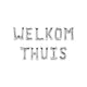 Paperdreams folie ballon slinger - welkom thuis