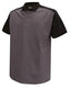 Dassy polo shirt cesar katoen grijs zwart m