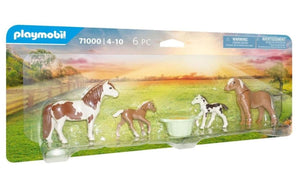 Playmobil ijslandse pony's met veulens 71000