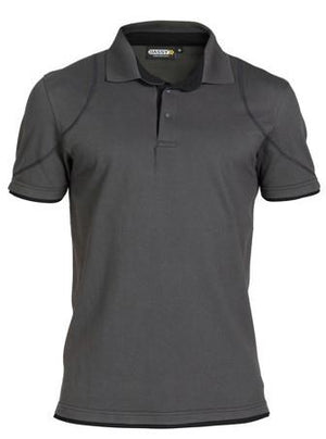 Dassy polo orbital grijs zwart 3xl