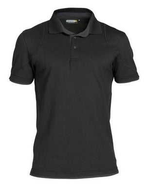 Dassy polo orbital zwart grijs xl