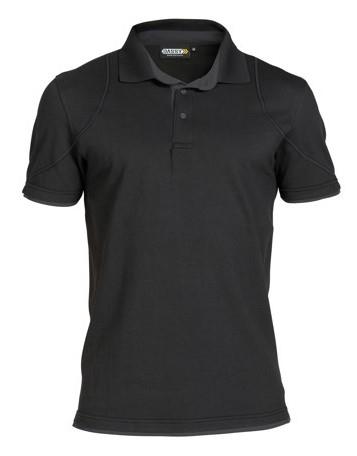 Dassy polo orbital zwart grijs s