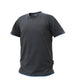 Dassy t-shirt kinetic grijs azuurblauw xxl