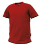 Dassy t-shirt kinetic rood zwart s