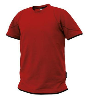 Dassy t-shirt kinetic rood zwart 3xl