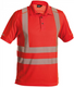 Dassy hogezichtbaarheid polo brandon rood xxl