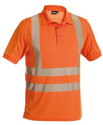 Dassy hogezichtbaarheid polo brandon oranje xl