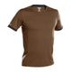 Dassy t-shirt nexus bruin grijs m
