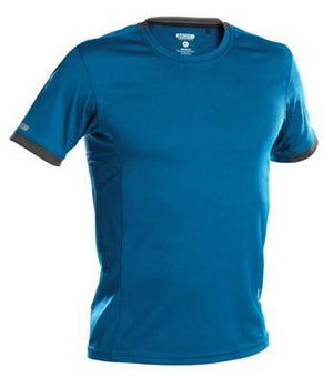 Dassy t-shirt nexus azuurblauw grijs xxl