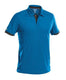 Dassy polo traxion azuurblauw grijs 3xl