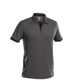 Dassy polo traxion grijs zwart xs