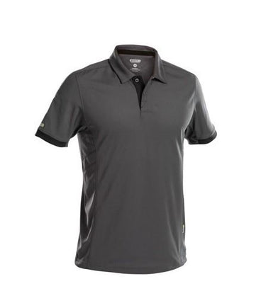 Dassy polo traxion grijs zwart xs