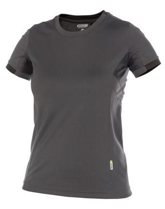 Dassy t-shirt nexus women grijs zwart l