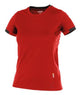 Dassy t-shirt nexus women rood zwart xs