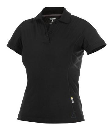 Dassy polo traxion women zwart m