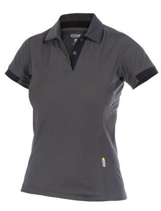 Dassy polo traxion women grijs zwart xxl