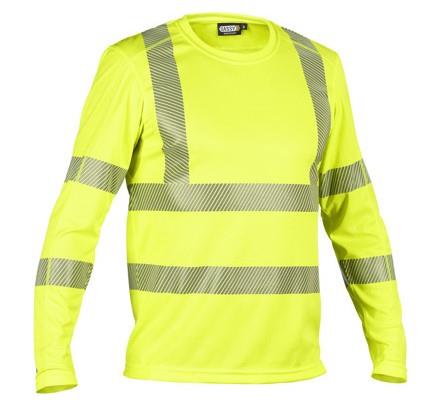 Dassy hogezichtbaarheid t-shirt carterville geel xl