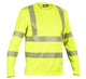 Dassy hogezichtbaarheid t-shirt carterville geel xl