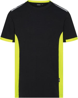 Dassy polo veracruz nachtblauw fluogeel m