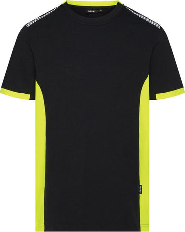 Dassy polo veracruz nachtblauw fluogeel xl