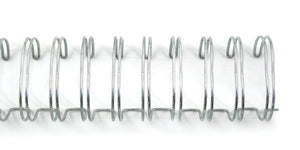 We r makers • cinch binding wires 2,5cm silver