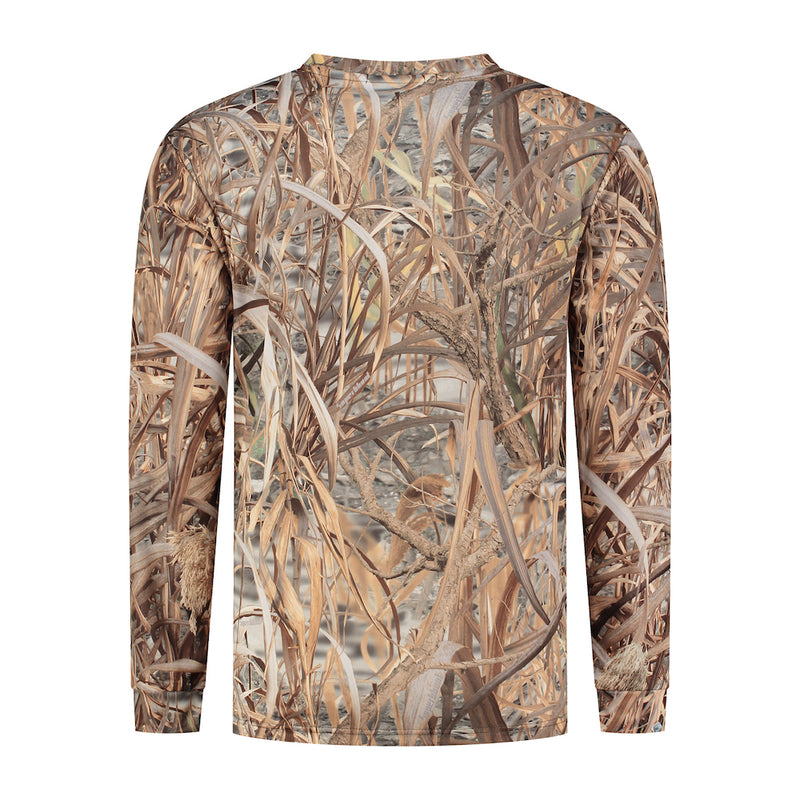 Load image into Gallery viewer, Stealth gear t-shirt lange mouw camo rietprint maat s
