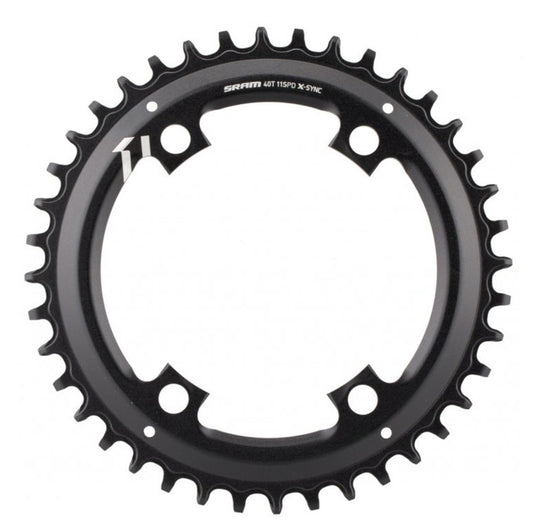 Sram kettenblatt apex 1 chain ring apex 1 alu,40t.