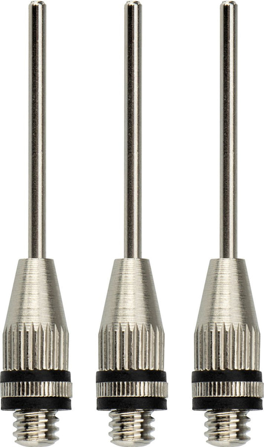 Avento pompnaalden - staal - zilver - 5 mm - 3 stuks