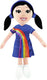 K3 marthe knuffelpop - 30 cm - regenboogjurkje