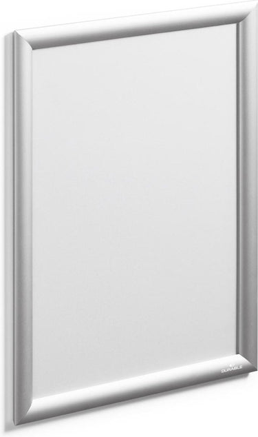 Durable klapframe voor papierformaat: 1 x din a3 buiten, tegen regen beschermde buitenruimte 479723 aluminium zilver 1