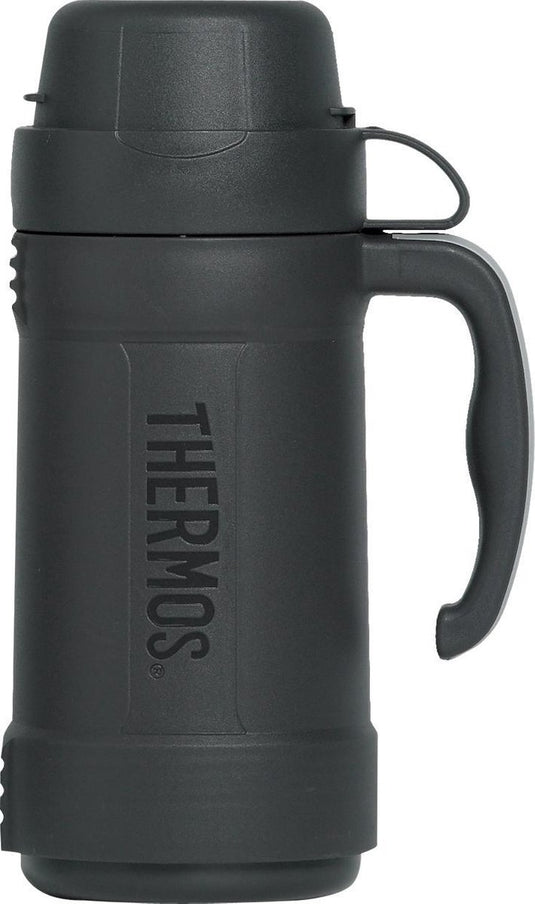 Thermos eclipse isoleerfles 0,5l donkergrijs