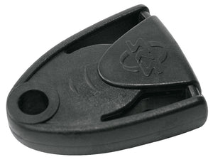 Sks spatd stang bevestigingsblok pvc zwart ds a 10