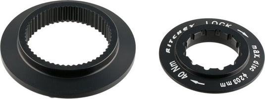 Ritchey 6-bolt to center lock brake rotor adapter for wcs vantage trail