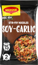 Maggi stir-fry noodles soy garlic - 10 stuks x 185g - voordeelverpakking