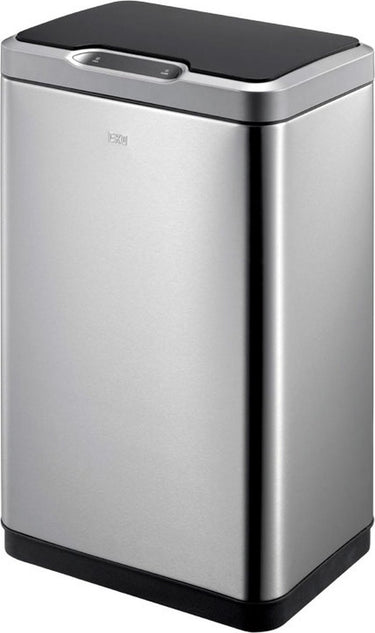 Eko - mirage sensor bin 30 liter - stainless steel plastic - mat rvs, zwart - prullenbak