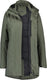 Agu clean winter regenjas urban outdoor dames - groen - l