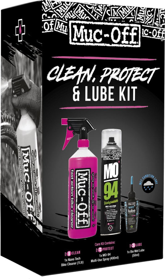 Muc-off clean, protect and lube kit