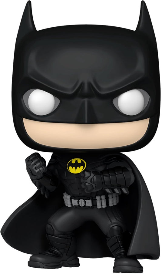 Dc comics funko batman - pop! movies batman (keaton) 9 cm collectible figure - zwart