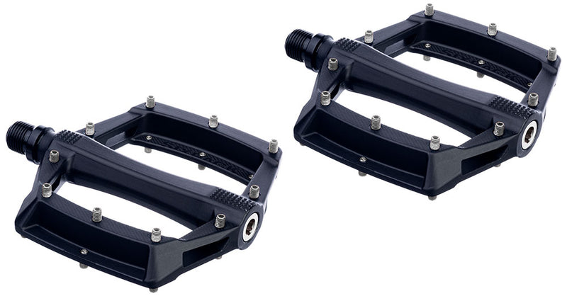 Load image into Gallery viewer, Sixpack racing menace comp pedals | stealth black
