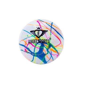 Engelhart hockeybal wit gevlamd hockey bal kleur wit vlammend 68 mm