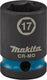Makita e-16134 impact black krachtdop 1 2 kort | 17 mm