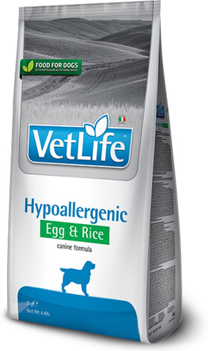 Farmina vetlife hypoallergenic ei rijst - hondenvoer - 2 kg