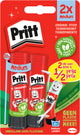 Pritt lijmstift original duopack � 2 x 22g � oplosmiddelvrij uitwasbaar