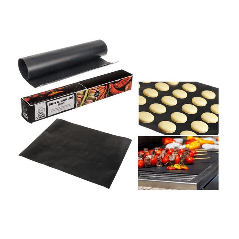 Load image into Gallery viewer, Out of the blue barbecue bakmat set van 3 stuks 40x33cm
