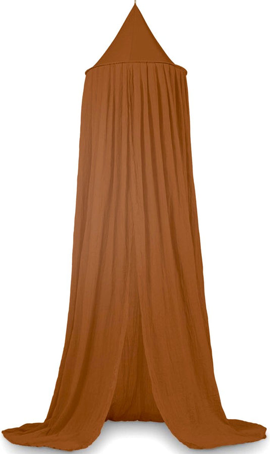 Deryan baby klamboe vintage 245cm - kinderklamboe - hemeltje caramel