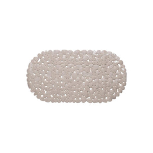 Wicotex anti-slip badmat pvc 68x35cm taupe